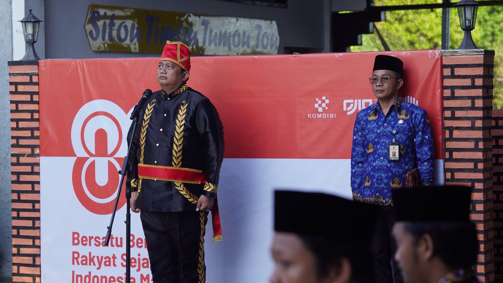 Upacara HUT Ke-80 Kemerdekaan RI